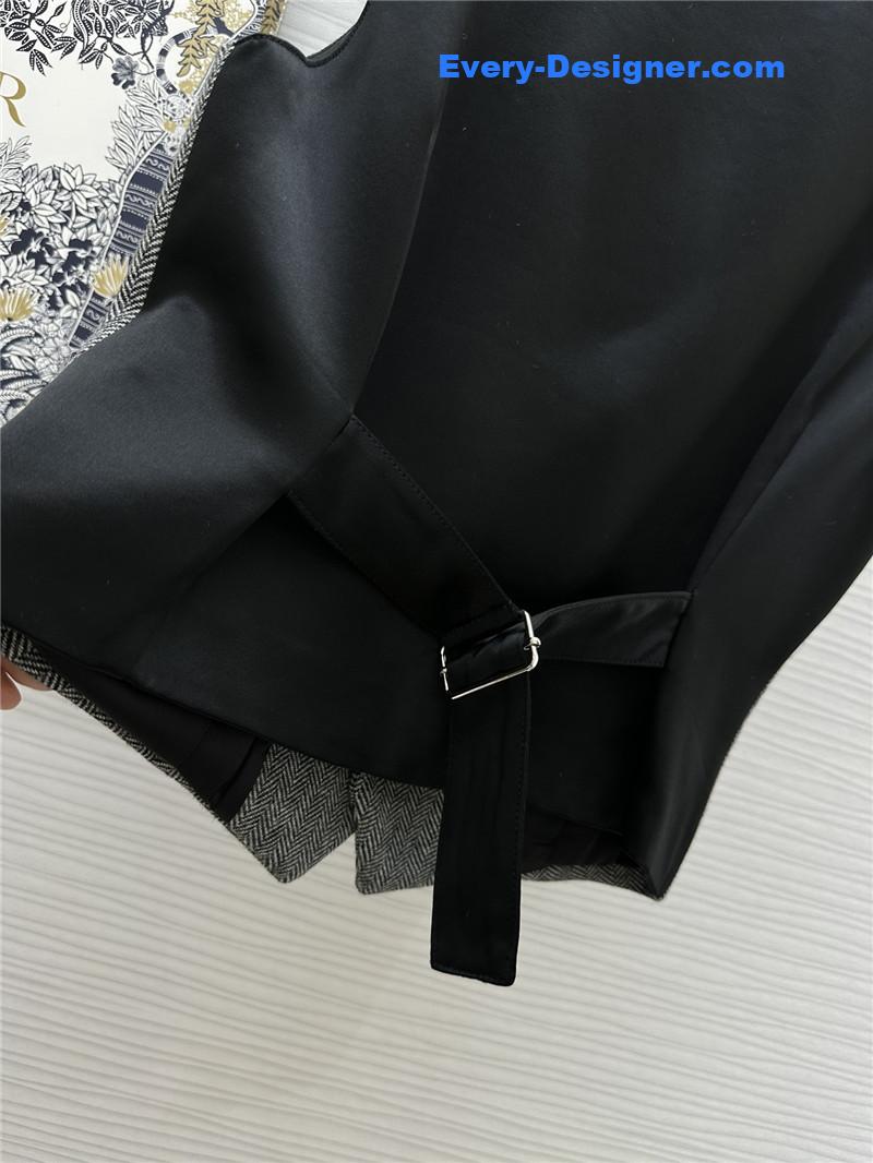 D10r elegant lady patchwork vest replicas clothes