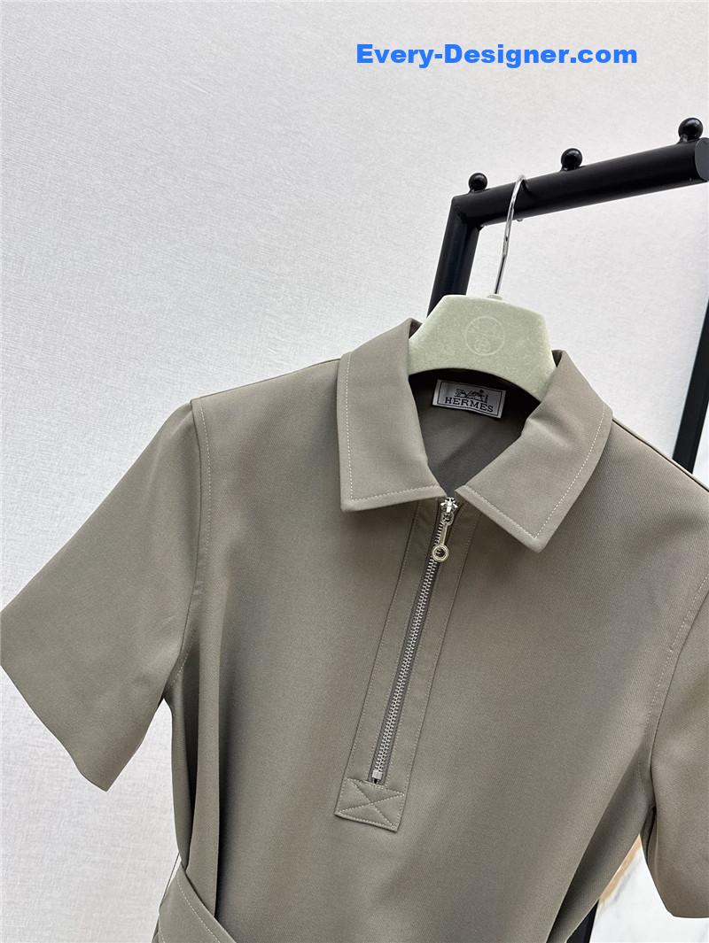 H**me5 polo lapel dress replicas clothes