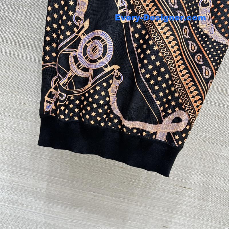 H**me5 silk cashmere short-sleeved top replica clothes