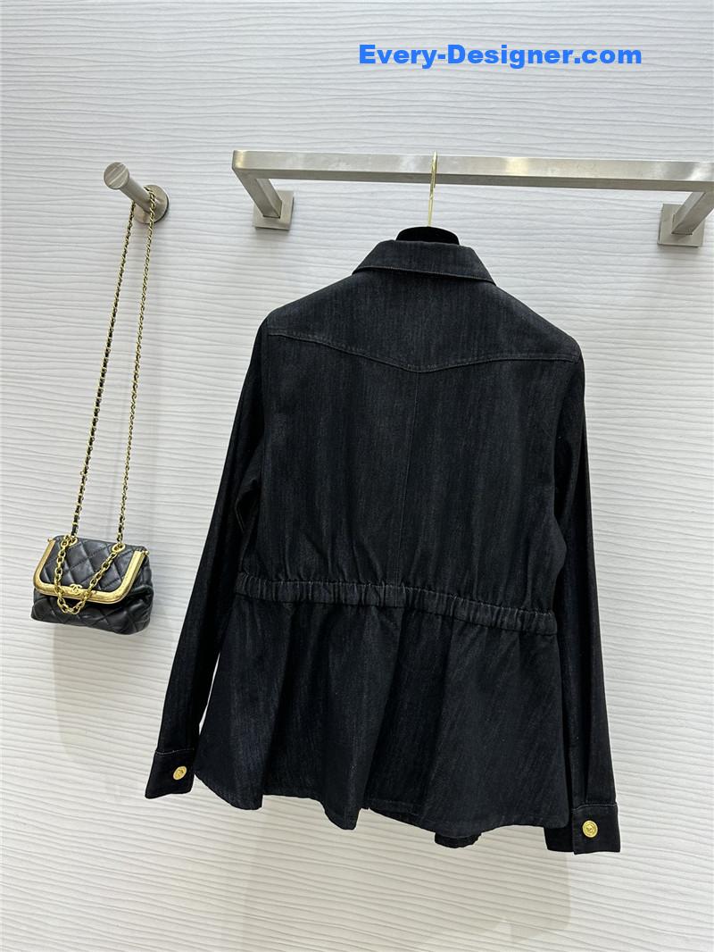 Versace waist denim shirt replica clothing sites