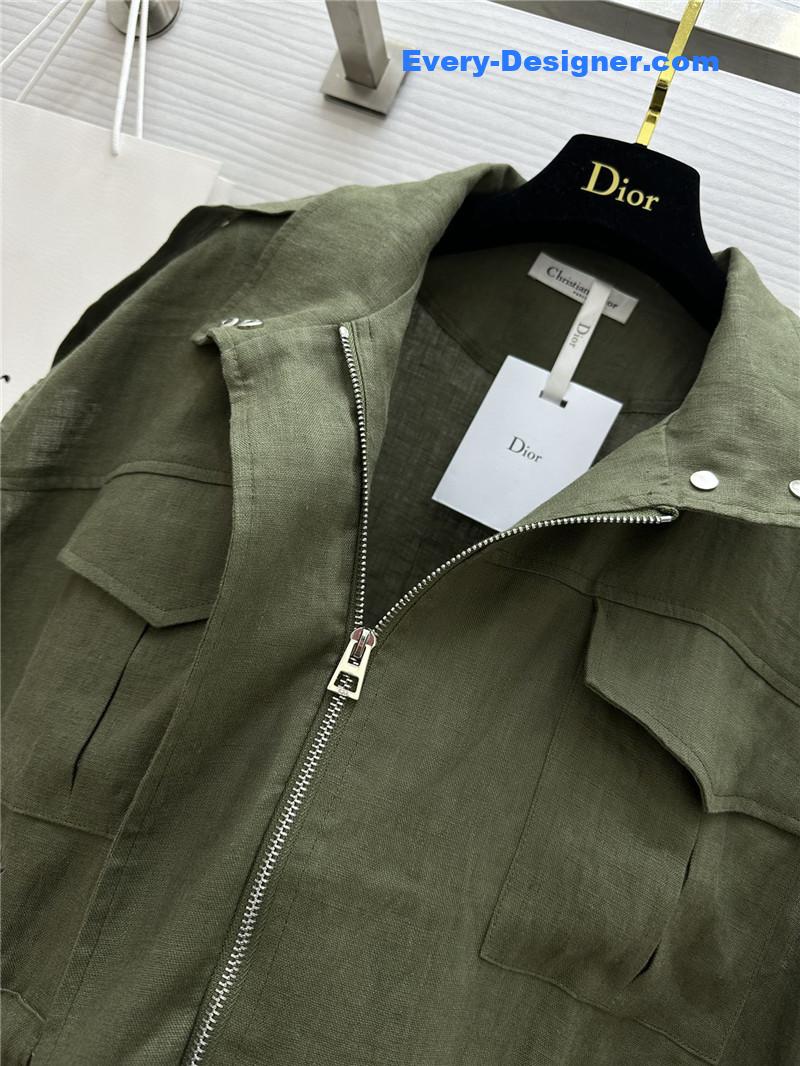 D10r workwear style stand collar vest jacket replica clothes