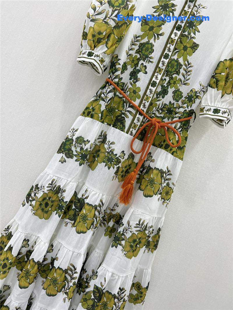 zimm palace style fashion flower dress replica clothes