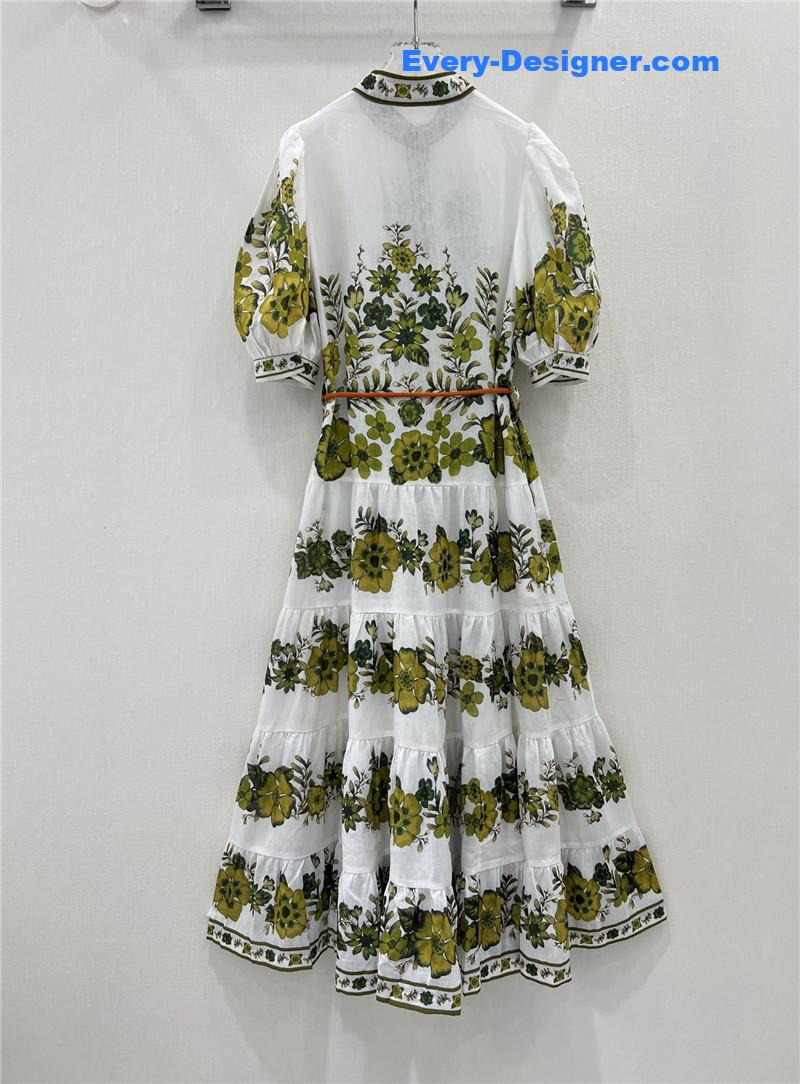 zimm palace style fashion flower dress replica clothes