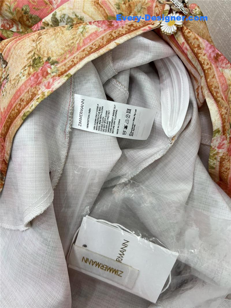 zimm lantern sleeves midi dress replica clothing sites