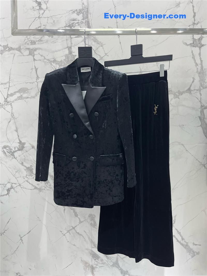 Y51 velvet pants replica d&g clothing