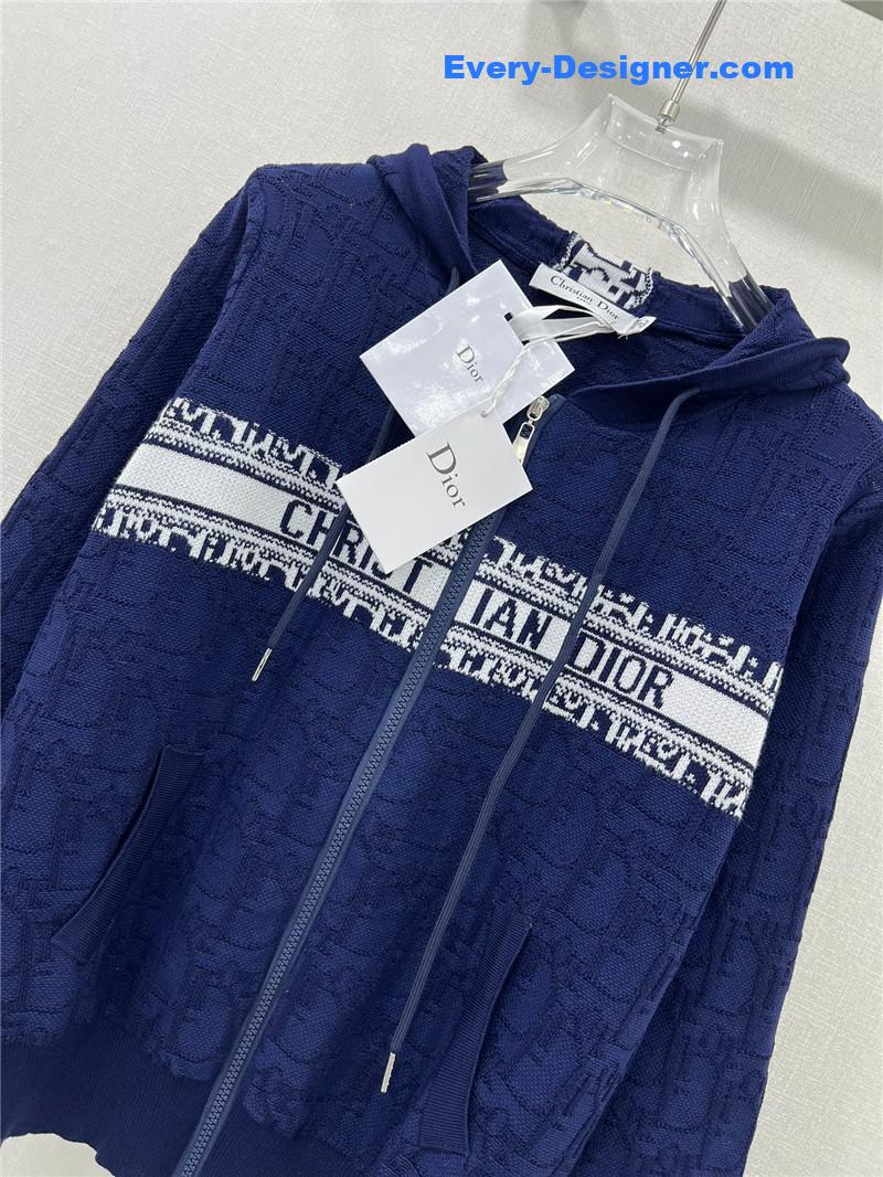 D10r obscure jacquard knitted coat replica clothing sites