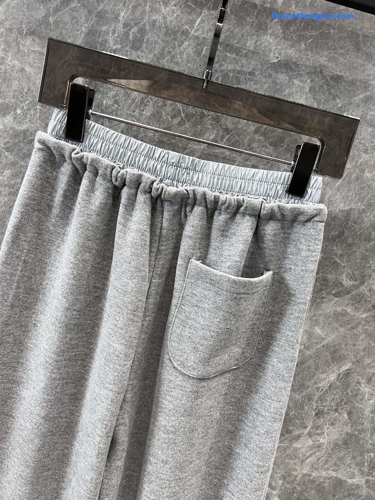Ch**el straight wide-leg pants
