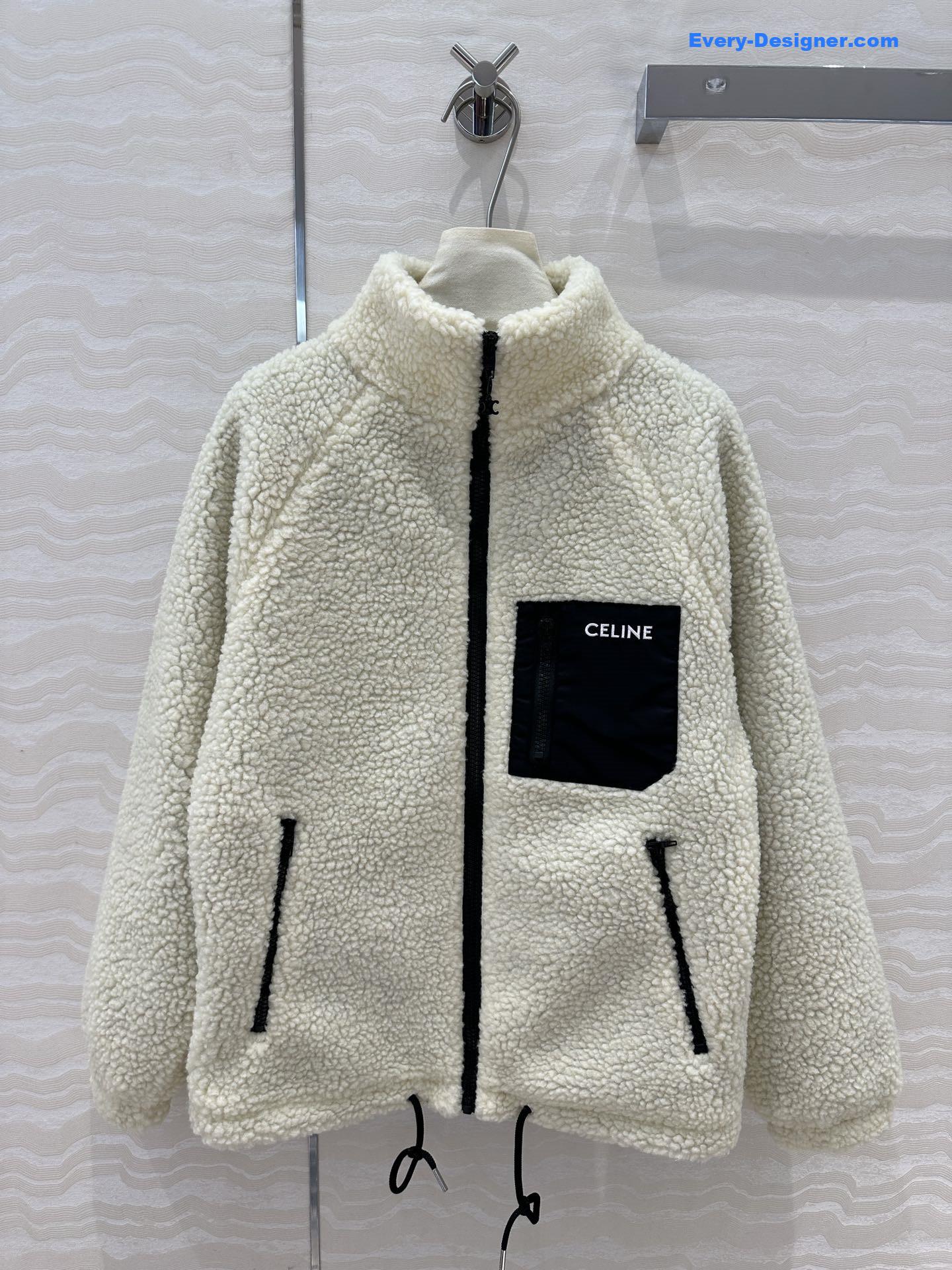 Ce1i*e polar fleece coat