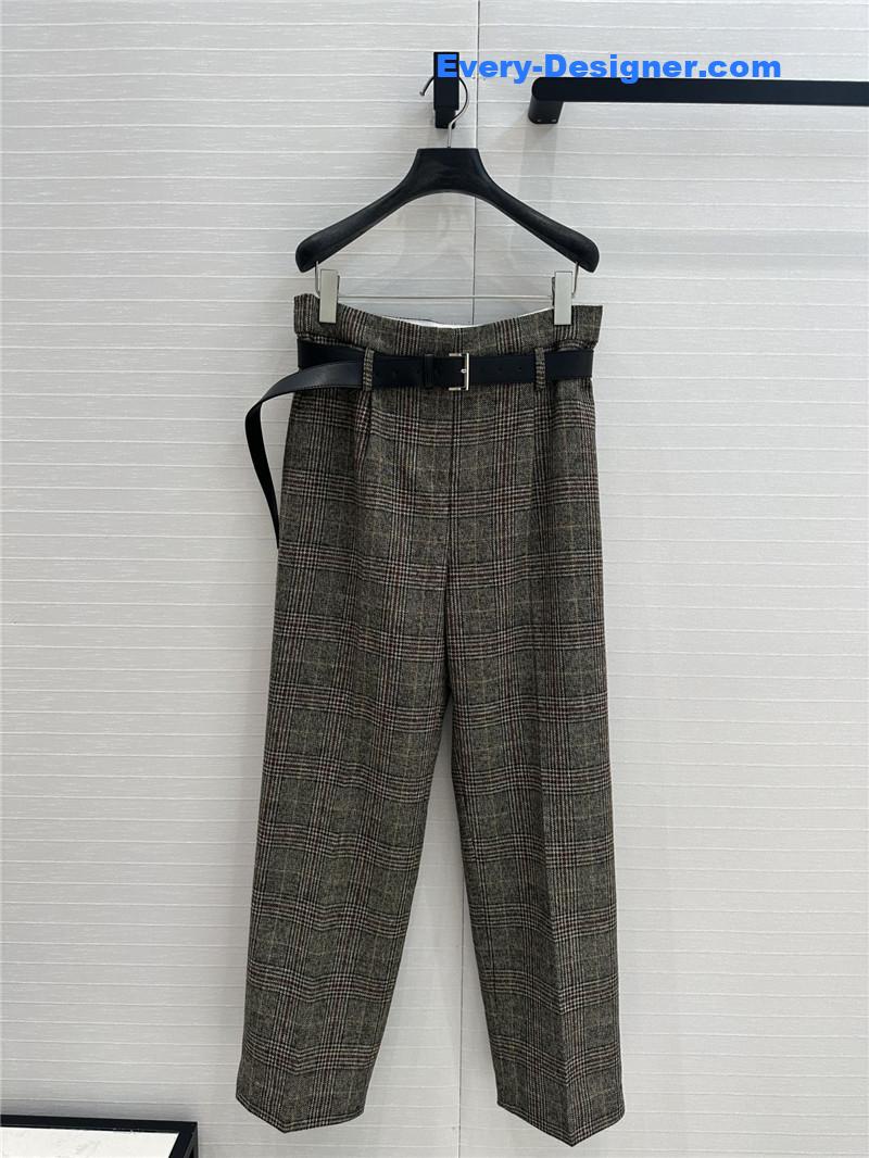 Pra*a wool trousers
