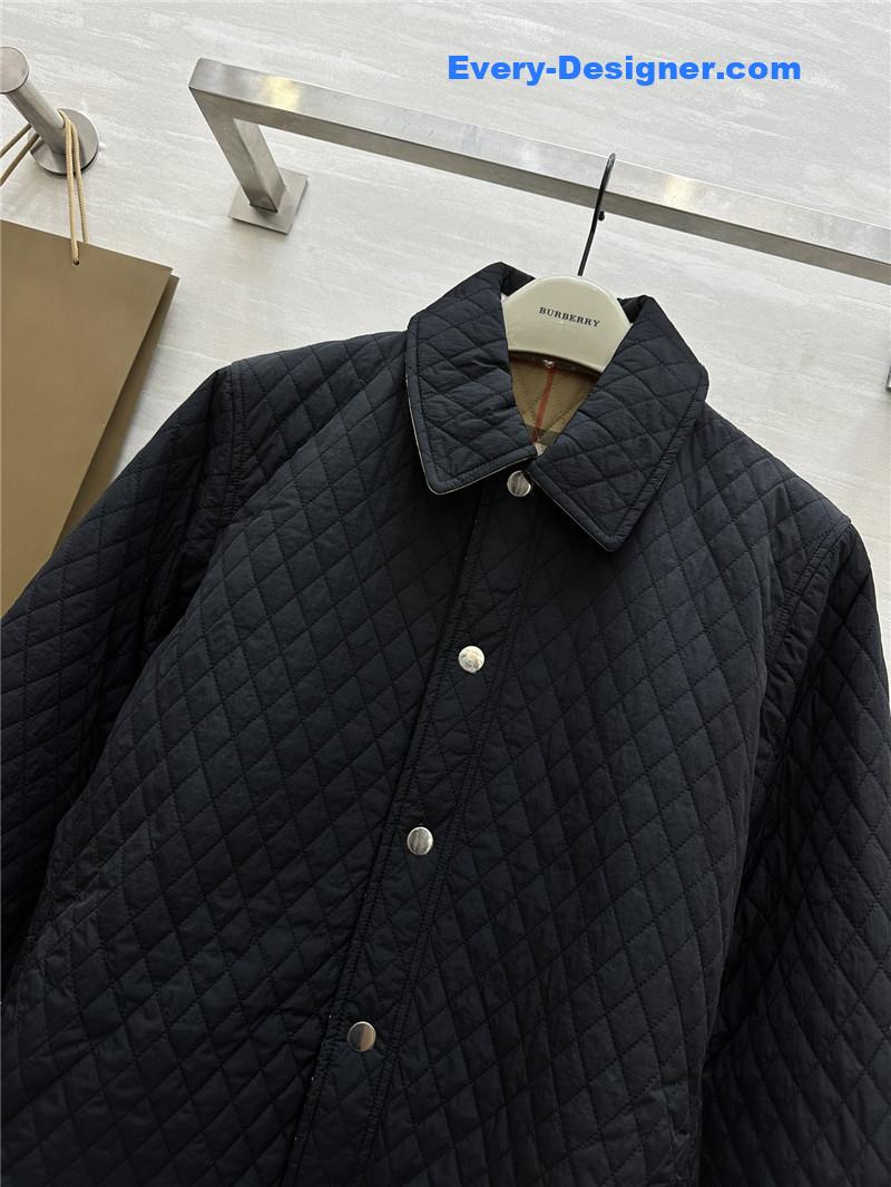 Bv*b*rry lapel coat