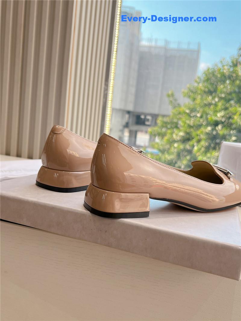 J1m*y Ch00 ravi nude/crystal patent leather flats