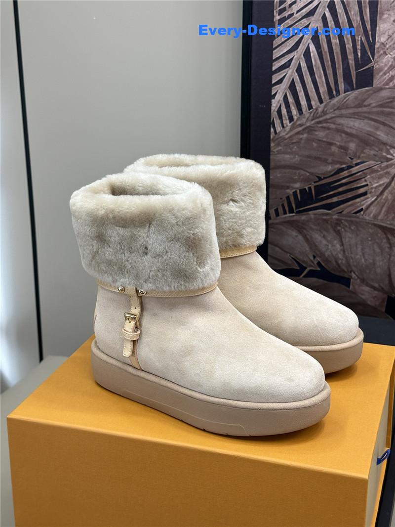 l0vis Vvtt0n aspen platform ankle boot beige