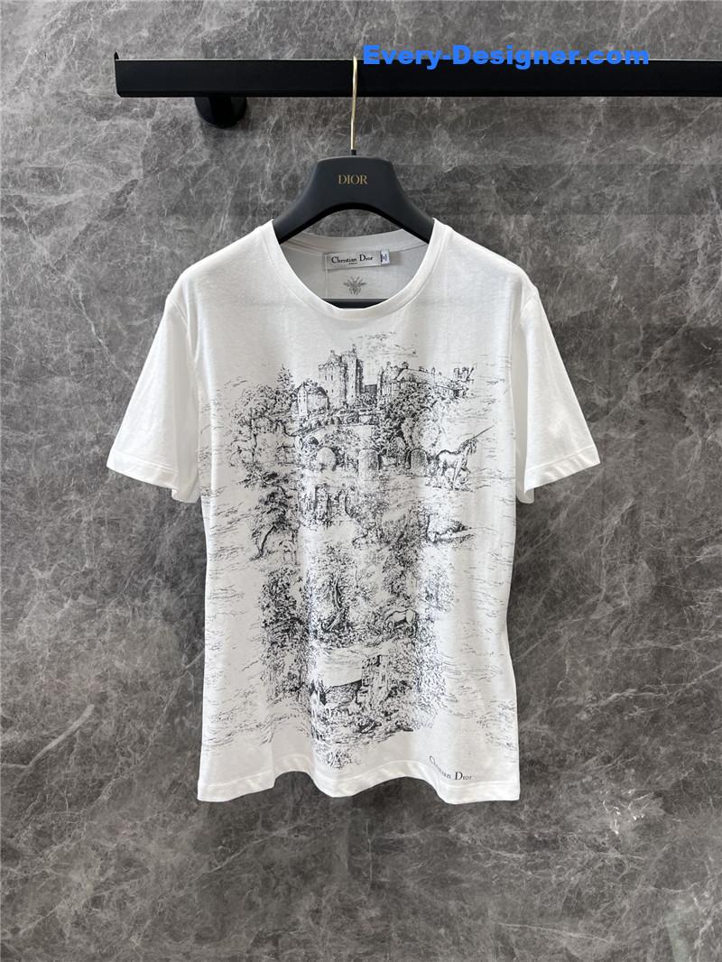 D10r round neck short sleeve t-shirt