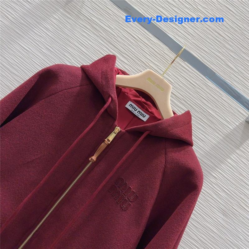 M1um1u hooded jacket