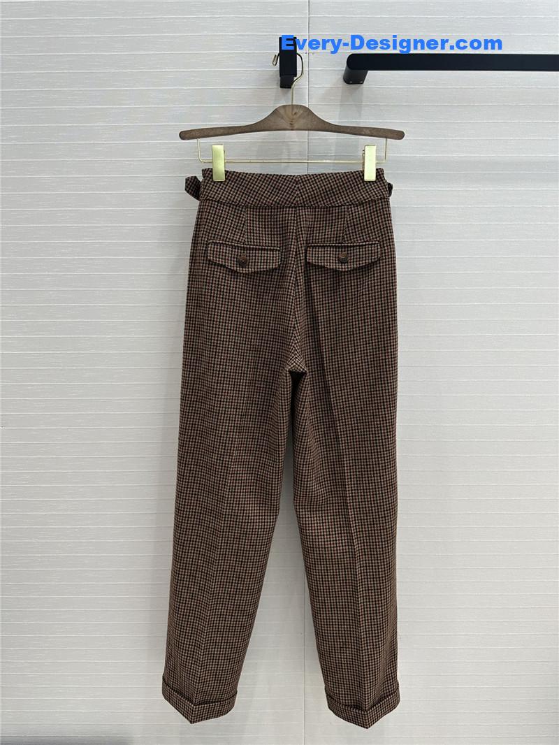 L0r0 P1ana cuffed tailored trousers