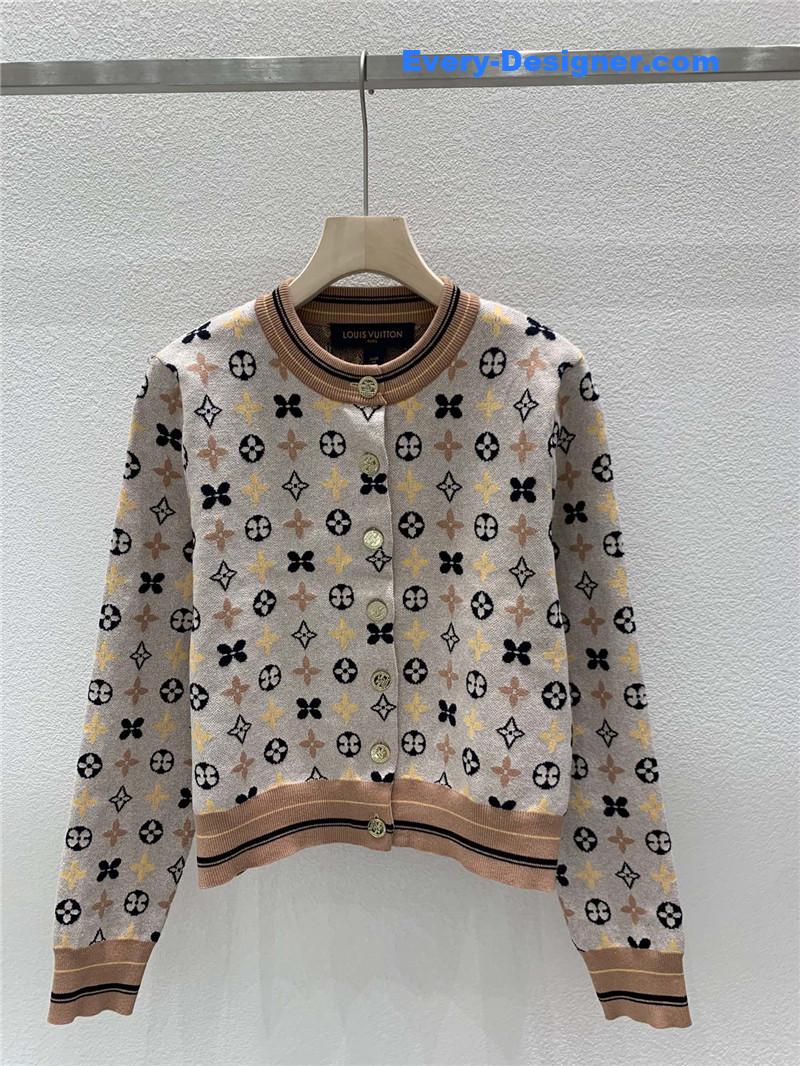l0vis Vvtt0n kaleidoscope cardigan beige