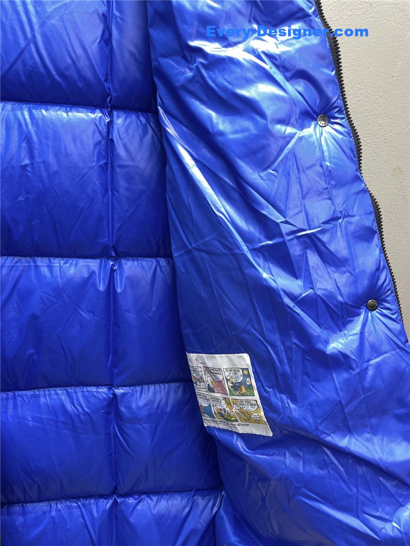 Moncler long down jacket