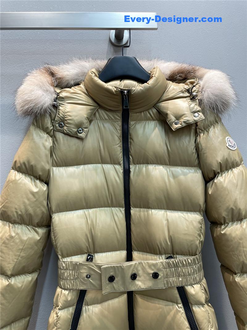 Moncler long down jacket
