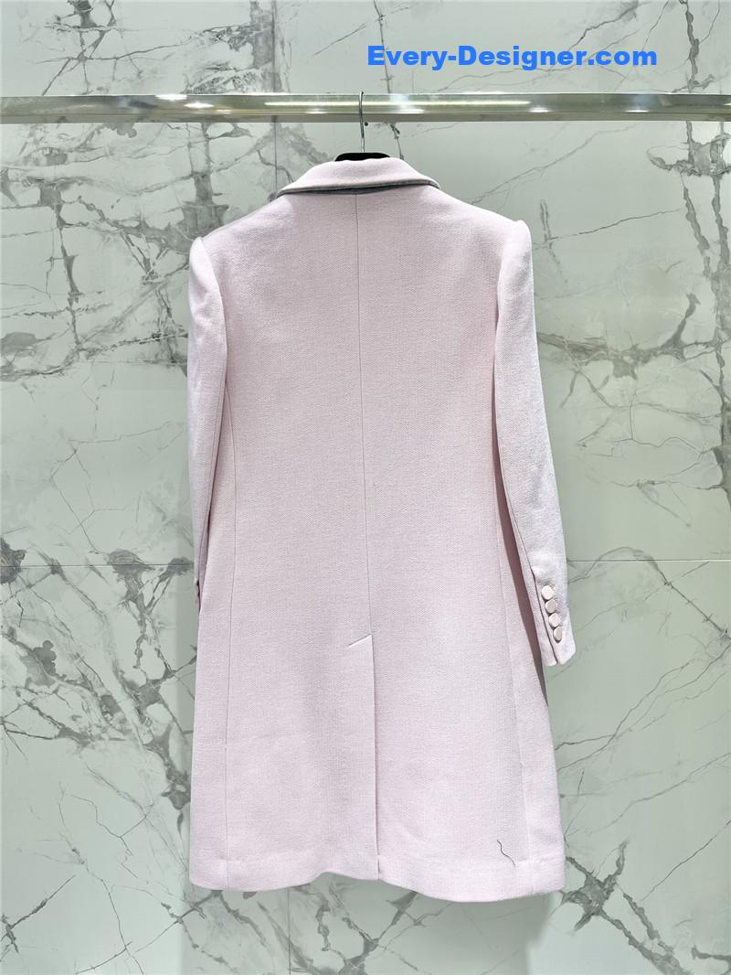 Givenchy single-button wool coat