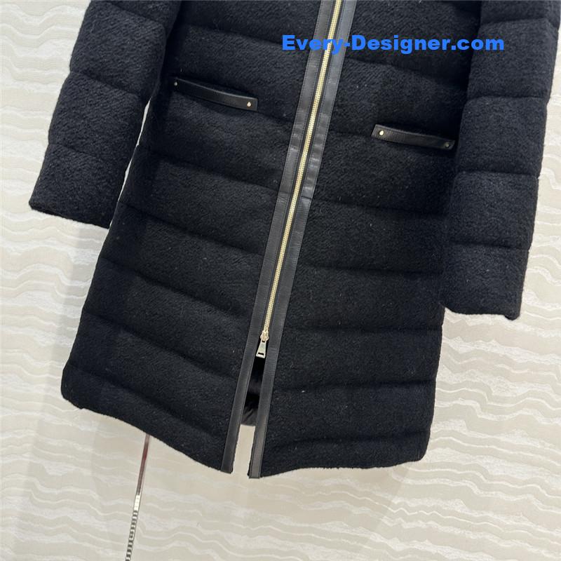 Moncler long down jacket