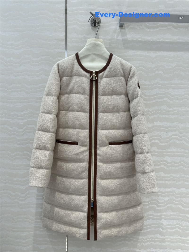 Moncler long down jacket
