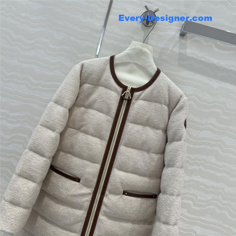 Moncler long down jacket