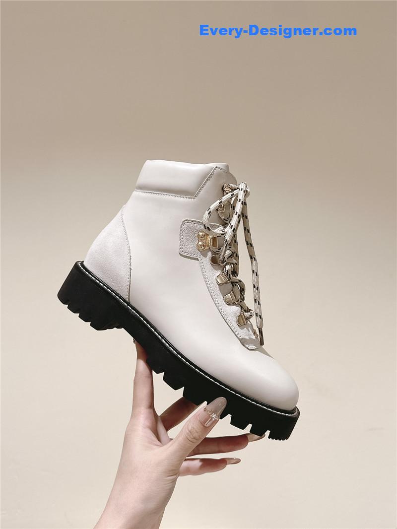 l0vis Vvtt0n white calfskin ranger boots