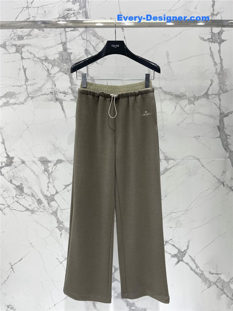 Ce1i*e straight wide-leg pants