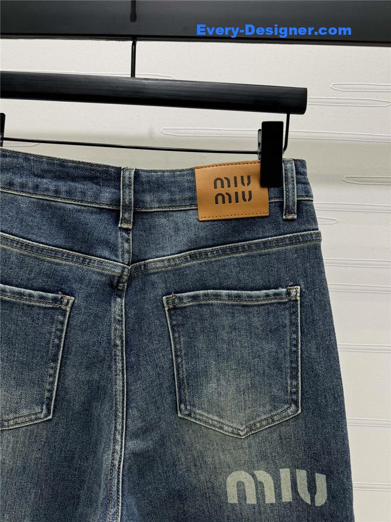 M1um1u high waist jeans
