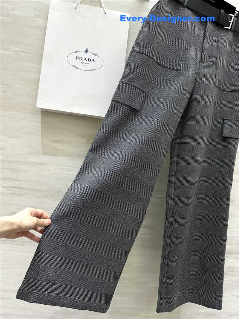 Pra*a vintage check overalls