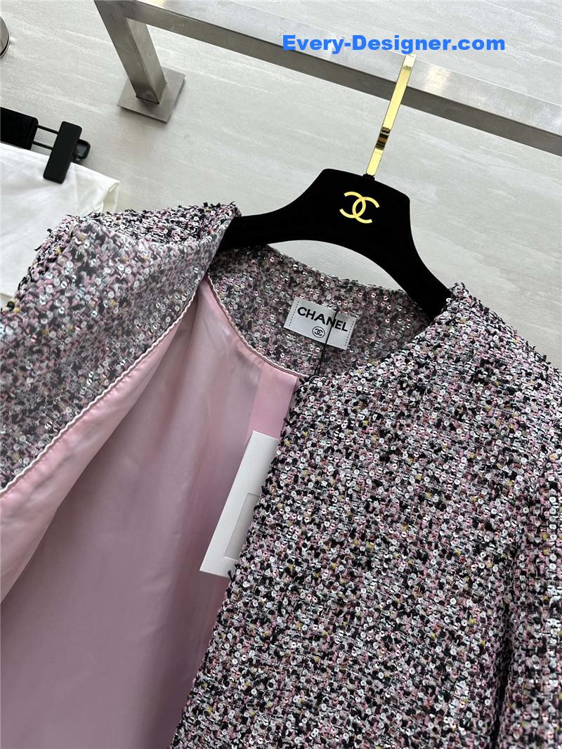 Ch**el sequined jacket