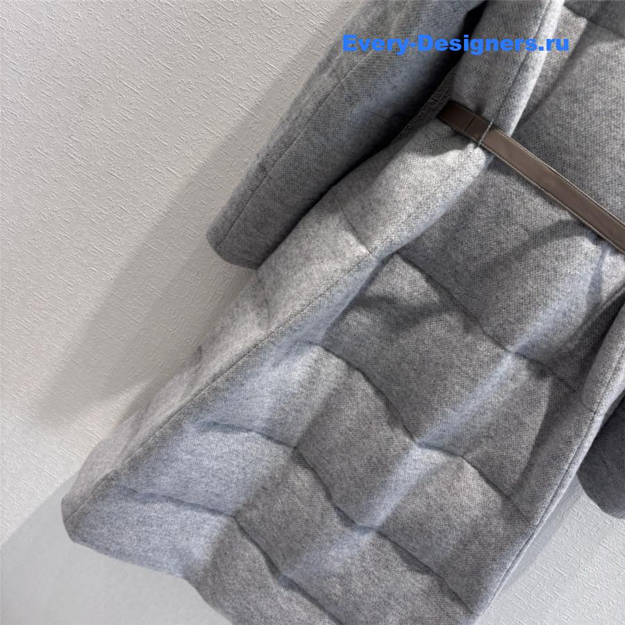 L0r0 P1ana wool cashmere mink down jacket