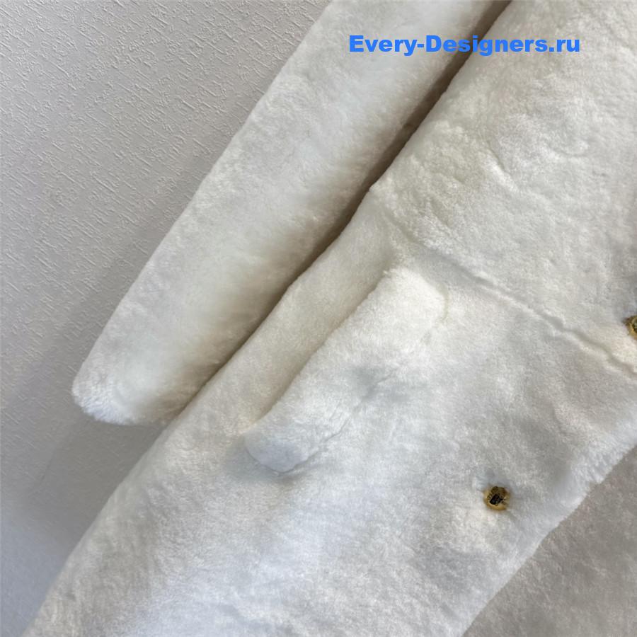 Pra*a fur long suit coat