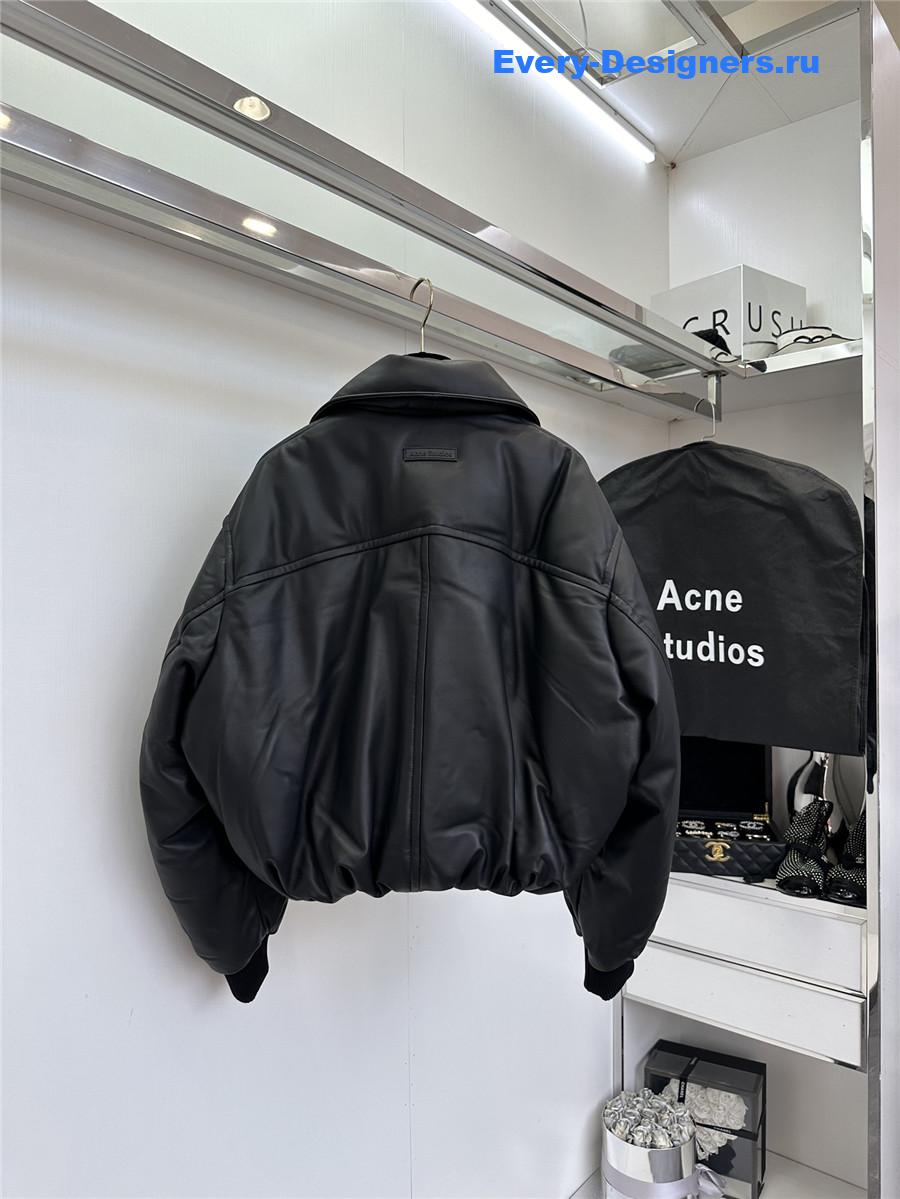 acne studios sheepskin coat