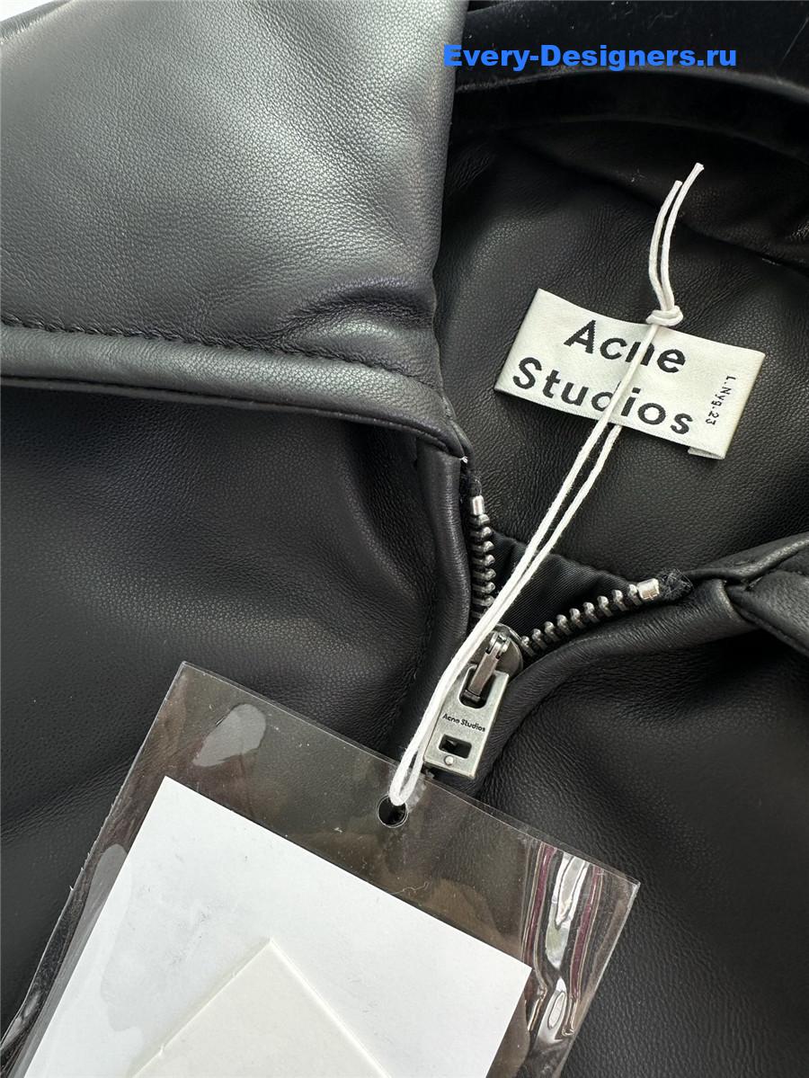 acne studios sheepskin coat