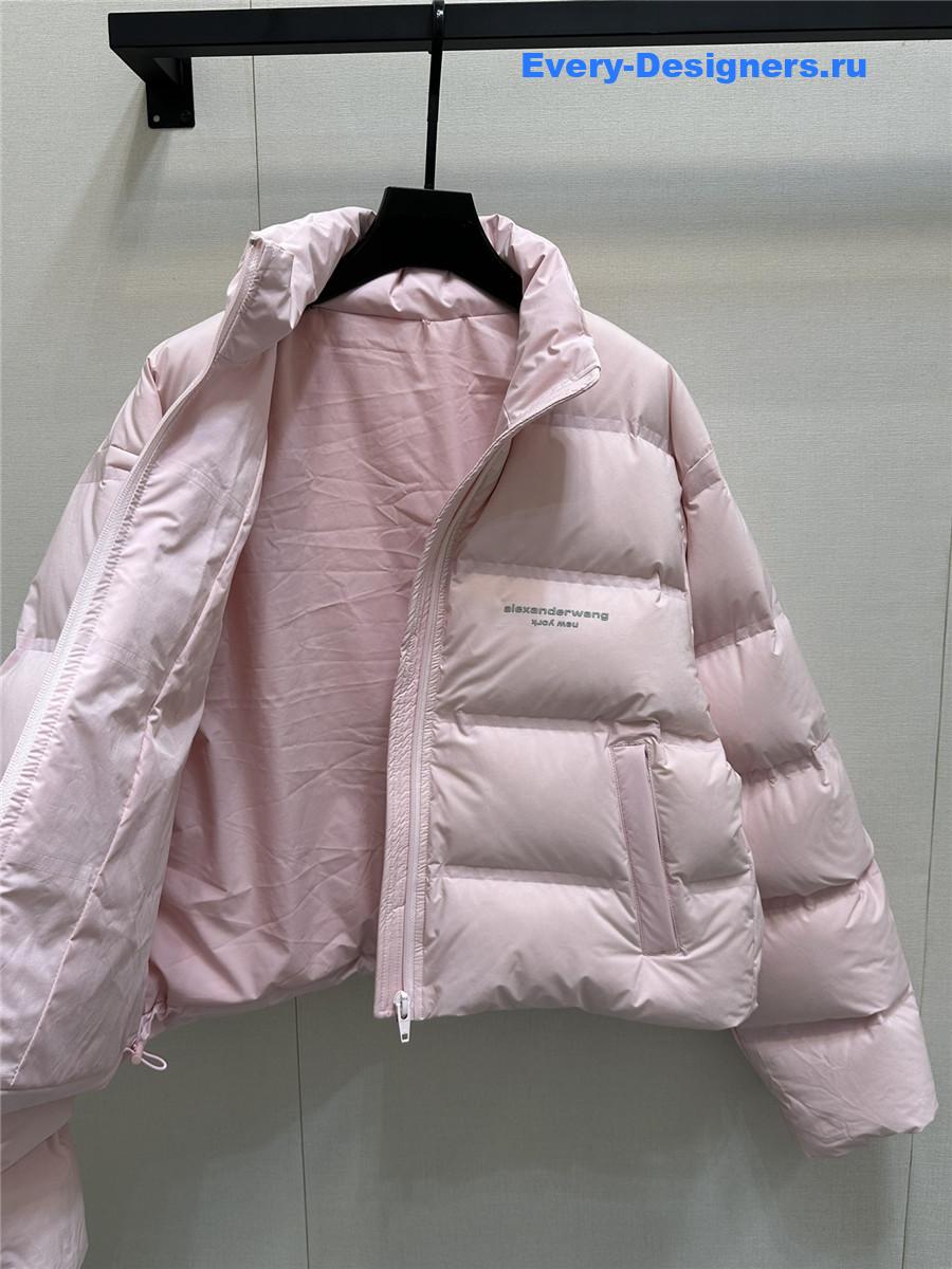 A1exa*der wang reflective logo down jacket