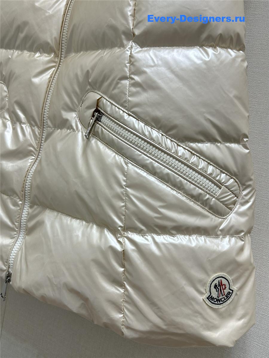 Moncler hooded down vest