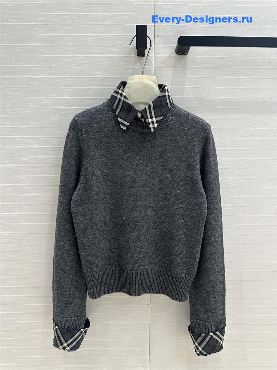 Bv*b*rry wool sweater grey