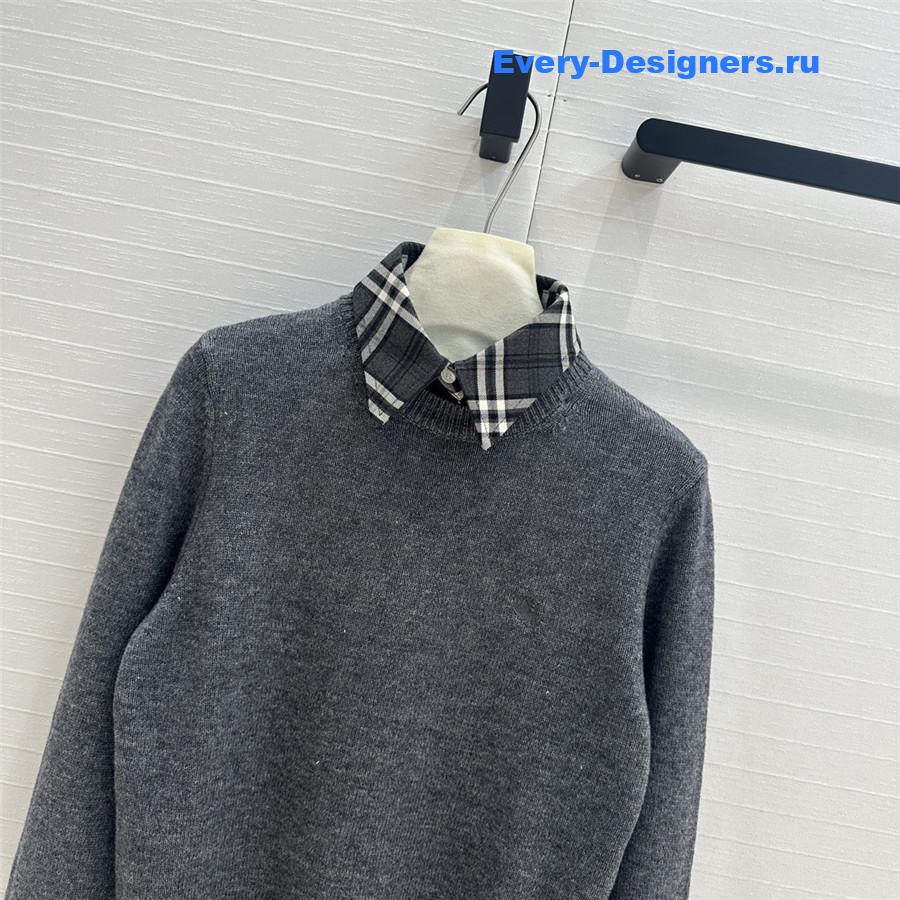 Bv*b*rry wool sweater grey