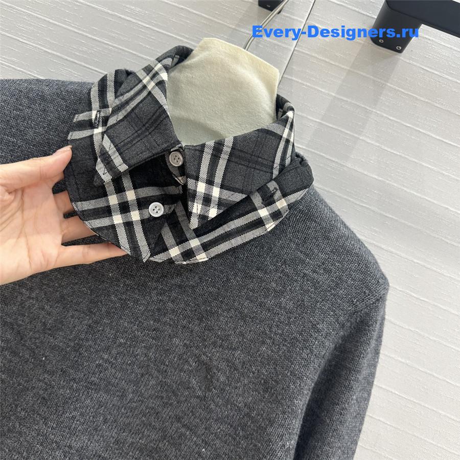 Bv*b*rry wool sweater grey