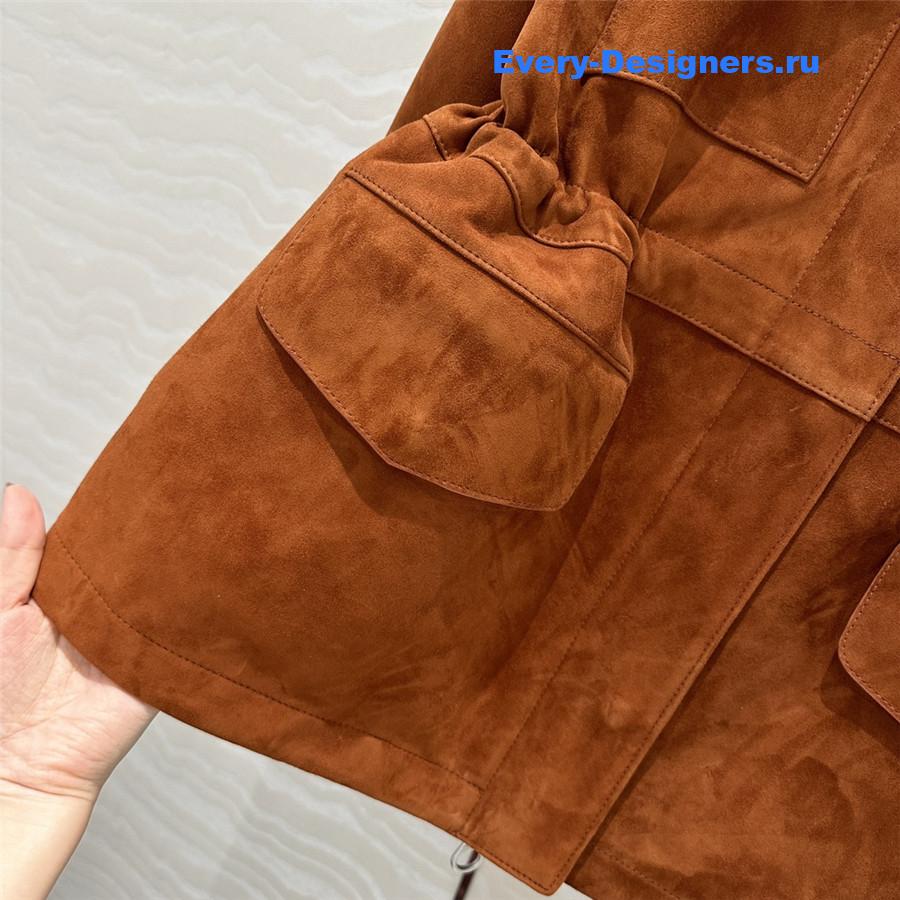 L0r0 P1ana traveler leather jacket