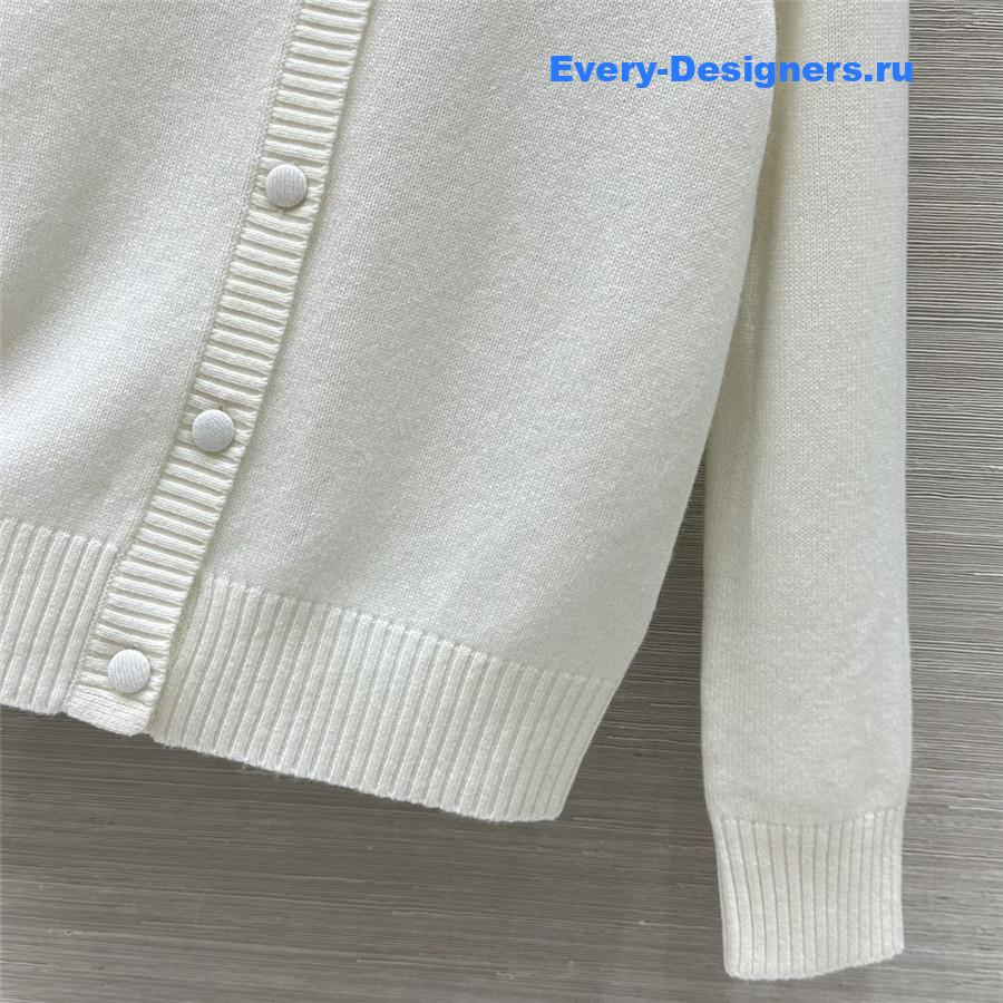 D10r cashmere knitted cardigan