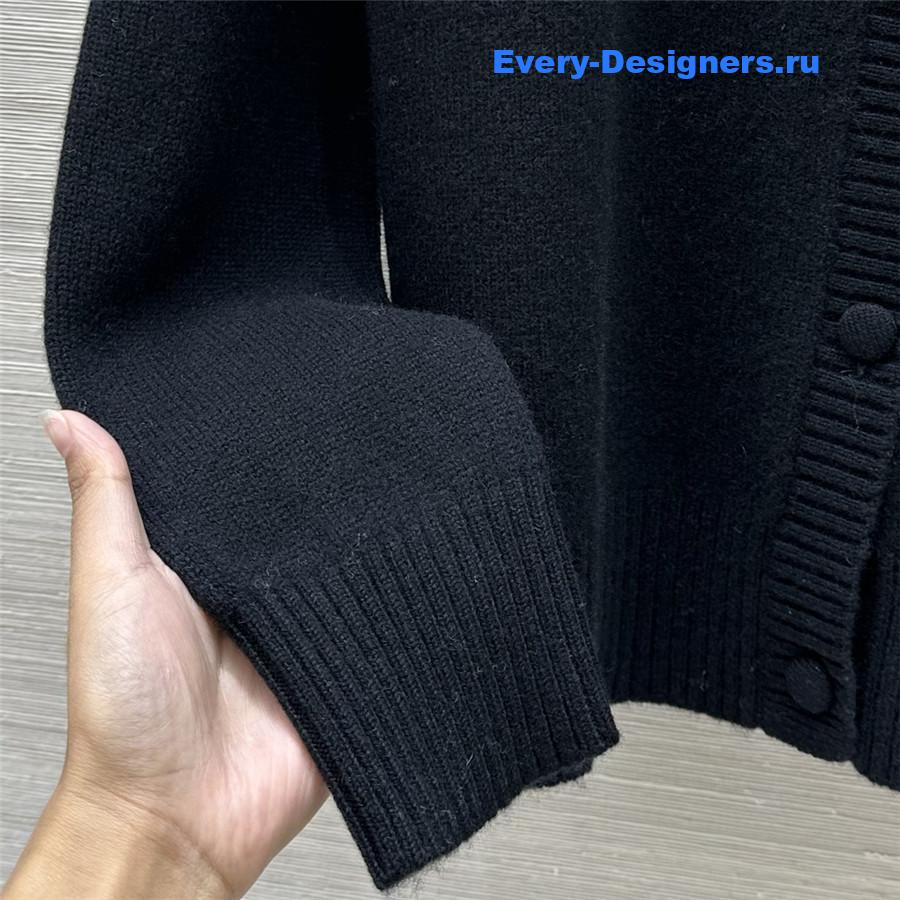 D10r cashmere knitted cardigan