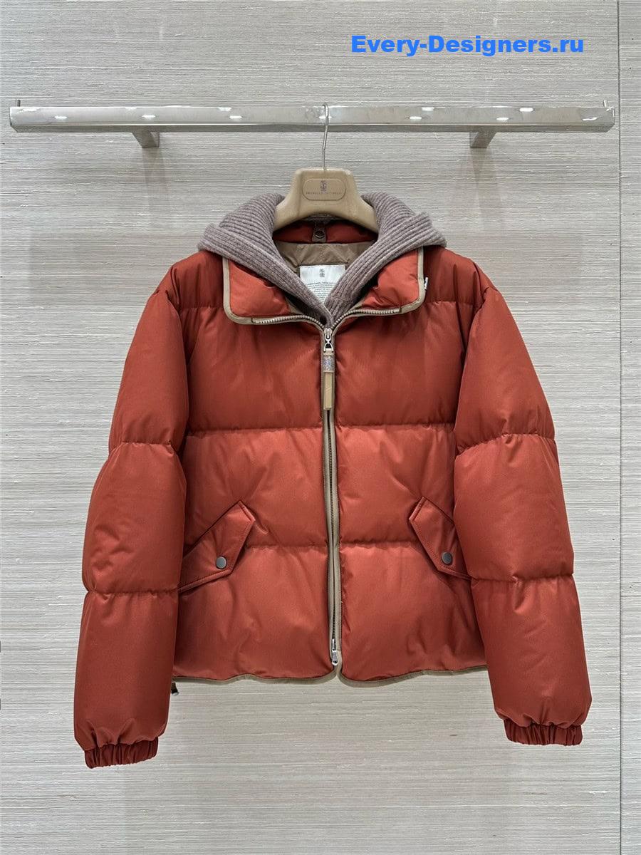 BC Cropped Down Jacket with Hood