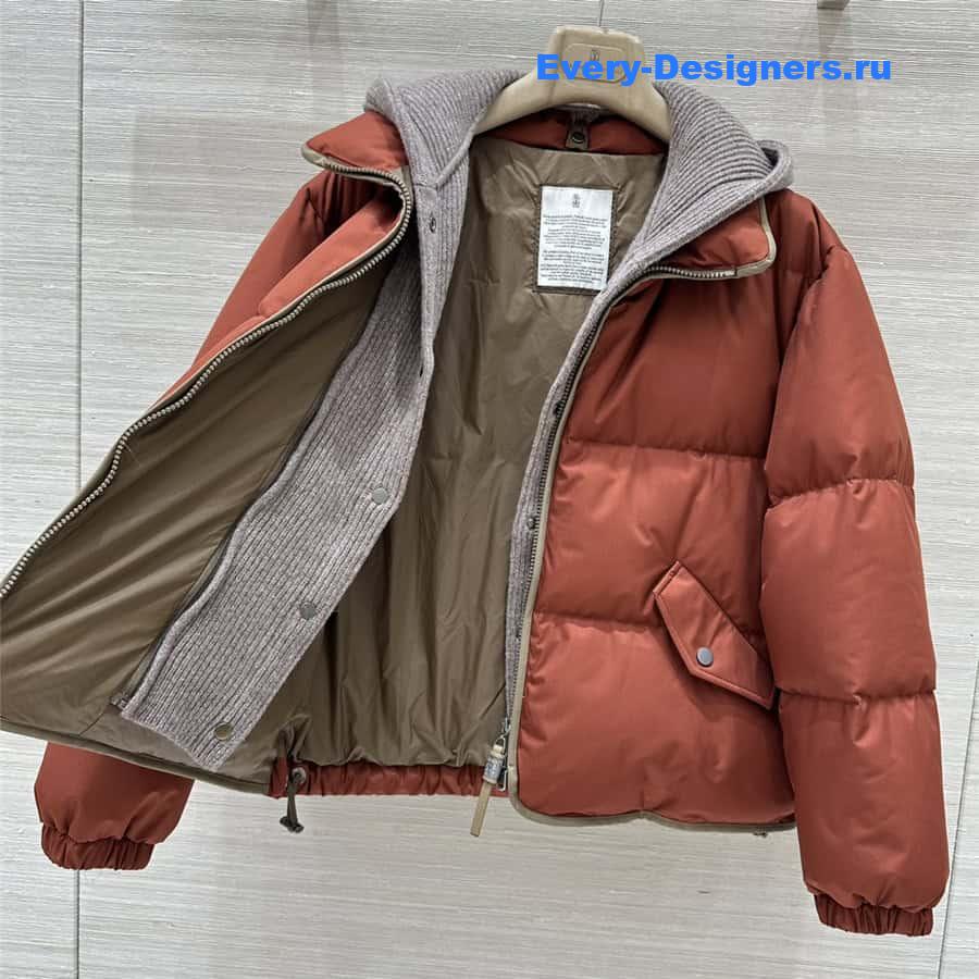 BC Cropped Down Jacket with Hood