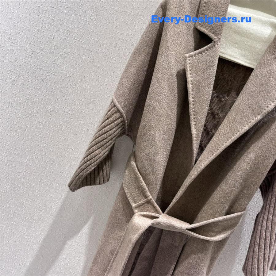 Vanitoo Long Cashmere Wool Coat