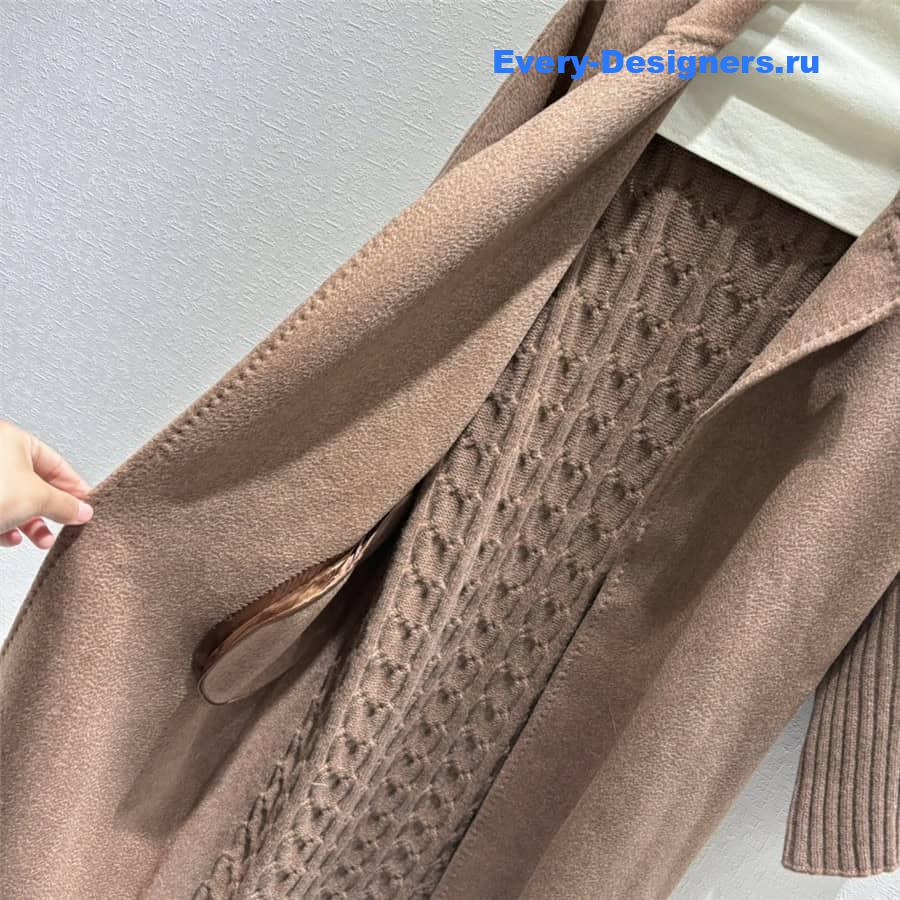 Vanitoo Long Cashmere Wool Coat