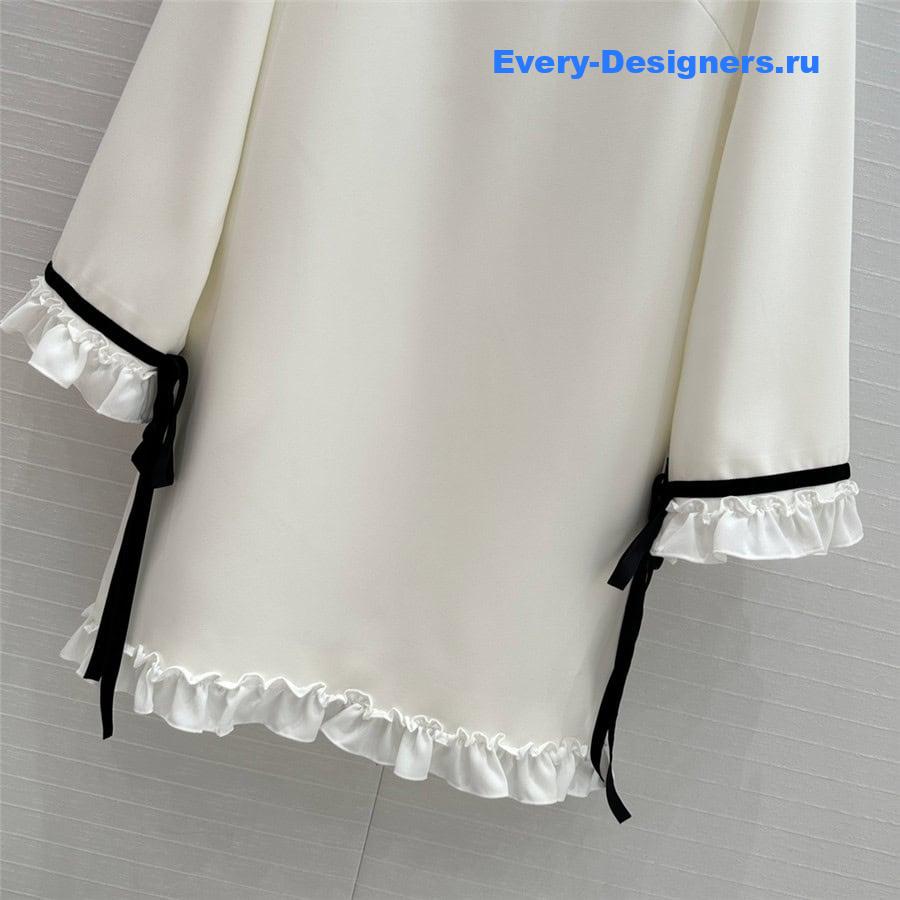 Va1e*ntin0 wide sleeve dress