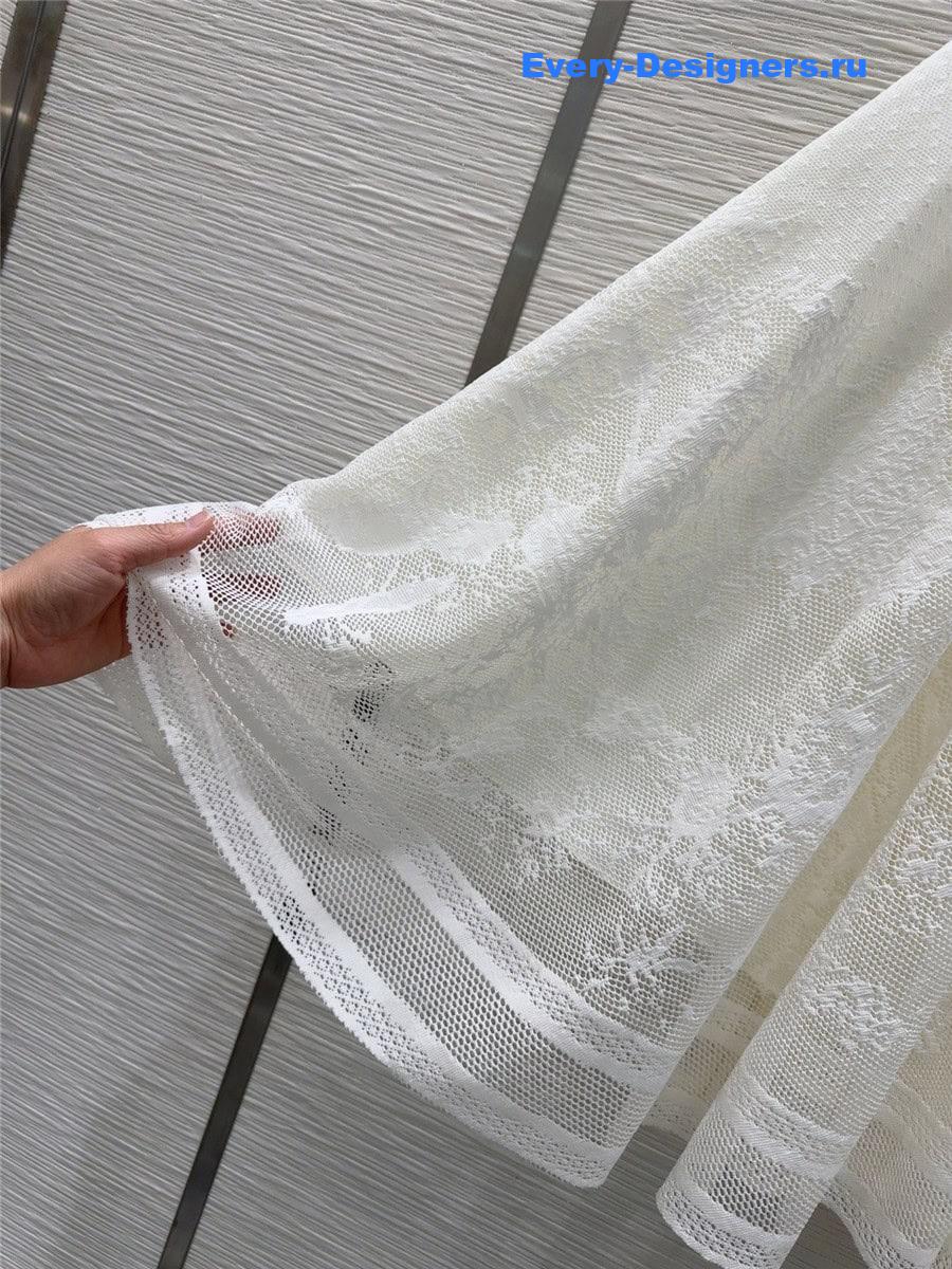 D10r water soluble lace skirt