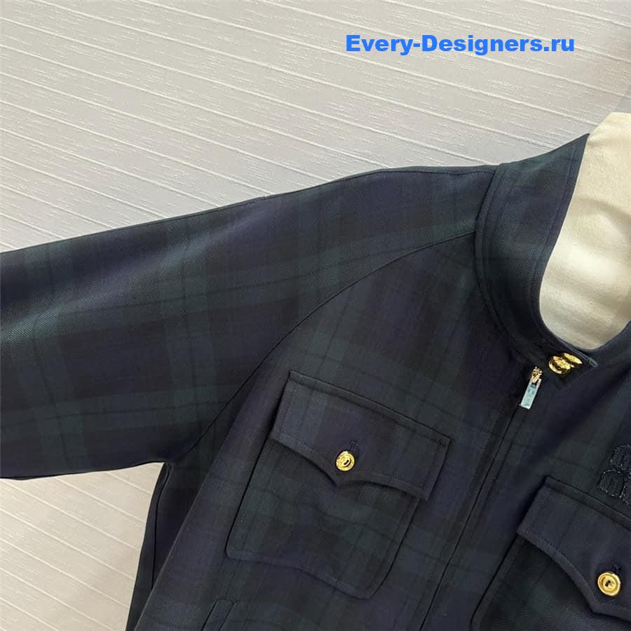M1um1u drop shoulder jacket